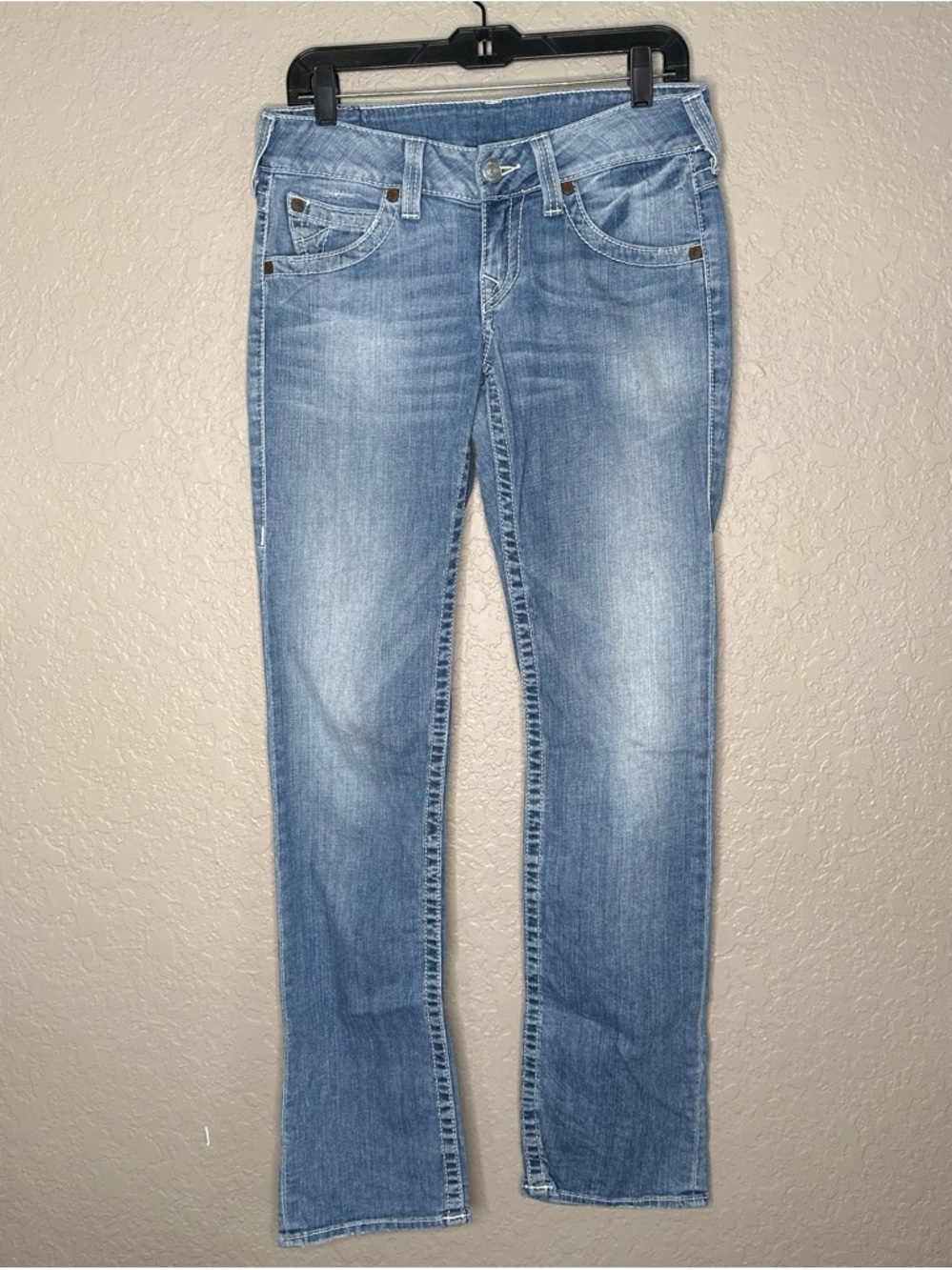 True Religion Straight Jeans 28 x 34” made in USA